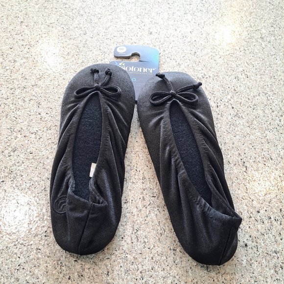 isotoner ballet slippers